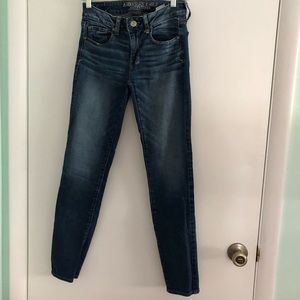 American eagle dark wash denim jeans